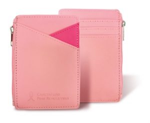 Pink Card Holder Wallet